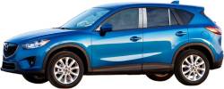 Quality Automotive Accessories - QAA PP13722 8Pc Stainless Steel Pillar Trim for 2013-2016 Mazda CX-5 - Image 3