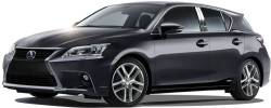 Quality Automotive Accessories - QAA PP11195 4Pc Stainless Steel Pillar Trim for 2011-2017 Lexus CT - Image 2