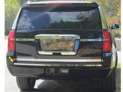 Quality Automotive Accessories - QAA BI55195 1Pc Stainless Steel Rear Bumper Trim for 2015-2020 Chevy Suburban - Image 1