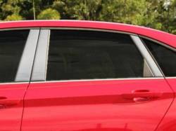 Quality Automotive Accessories - QAA PP18666 6Pc Stainless Steel Pillar Trim for 18-25 Volkswagen Jetta - Image 1