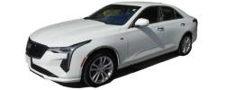 Quality Automotive Accessories - QAA PP60245 4Pc Stainless Steel Pillar Trim for 2020-2025 Cadillac CT4 - Image 2