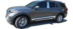 Quality Automotive Accessories - QAA PP60330 4Pc Stainless Steel Pillar Trim for 2020-2025 Ford Explorer - Image 3