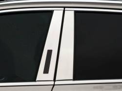 Quality Automotive Accessories - QAA PP60610 4Pc Stainless Steel Pillar Trim for 2020-2025 Lincoln Corsair - Image 1