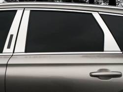 Quality Automotive Accessories - QAA PP60611 6Pc Stainless Steel Pillar Trim for 2020-2025 Lincoln Corsair - Image 1