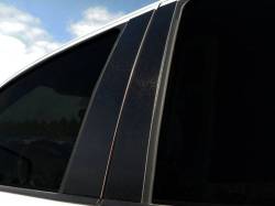 Quality Automotive Accessories - QAA PP49935B 4Pc Brushed Matte Black Pillar Trim for 2009-2018 RAM Trucks - Image 1