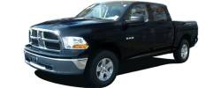 Quality Automotive Accessories - QAA PP49935B 4Pc Brushed Matte Black Pillar Trim for 2009-2018 RAM Trucks - Image 2