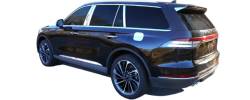 Quality Automotive Accessories - QAA PP60621 6Pc Stainless Steel Pillar Trim for 2020-2025 Lincoln Aviator - Image 3