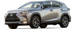 Quality Automotive Accessories - QAA PP15192 8Pc Stainless Steel Pillar Trim for 2015-2020 Lexus NX - Image 2