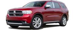 Quality Automotive Accessories - QAA PP51931 6Pc Stainless Steel Pillar Trim for 2011-2025 Dodge Durango - Image 2