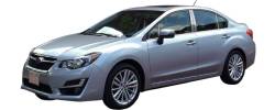 Quality Automotive Accessories - QAA PP12421 6Pc Stainless Steel Pillar Trim for 2012-2016 Subaru Impreza - Image 2