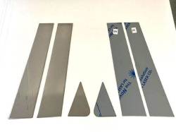 Quality Automotive Accessories - QAA PP61181 6Pc Stainless Steel Pillar Trim for 2021-2025 Chevy Trailblazer - Image 1