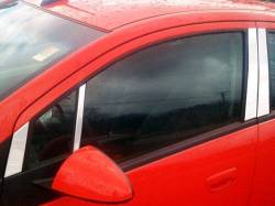 Quality Automotive Accessories - QAA PP53112 8Pc Stainless Steel Pillar Trim for 2013-2015 Chevrolet Spark - Image 1