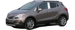 Quality Automotive Accessories - QAA PP53562 8Pc Stainless Steel Pillar Trim for 2013-2022 Buick Encore - Image 2