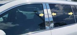 Quality Automotive Accessories - QAA PP64426 6Pc Stainless Steel Pillar Trim for 2024-2025 Acadia/Traverse - Image 1