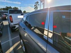 Quality Automotive Accessories - QAA PP64550 4Pc Stainless Steel Pillar Trim for 2024-2025 Buick Envista - Image 1