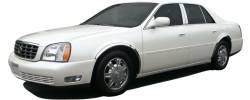 Quality Automotive Accessories - QAA PP40246-OL 6Pc Stainless Steel Pillar Trim for 2006-2011 Cadillac DTS - Image 5