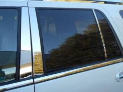 Quality Automotive Accessories - QAA PP55384 6Pc Stainless Steel Pillar Trim for 2015-2017 Lincoln Navigator - Image 1