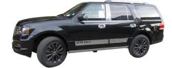 Quality Automotive Accessories - QAA PP55384 6Pc Stainless Steel Pillar Trim for 2015-2017 Lincoln Navigator - Image 2