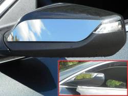Quality Automotive Accessories - QAA MA56105 2Pc Stainless Mirror Accent for 2016-2025 Chevrolet Malibu - Image 1