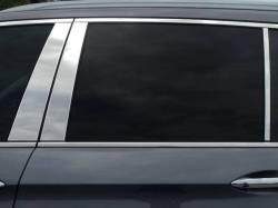 Quality Automotive Accessories - QAA PP16261 6Pc Stainless Steel Pillar Trim for 2016-2022 Honda Pilot - Image 1