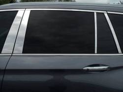 Quality Automotive Accessories - QAA PP16262 8Pc Stainless Steel Pillar Trim for 2016-2022 Honda Pilot - Image 1