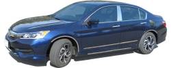 Quality Automotive Accessories - QAA PP16282 6Pc Stainless Steel Pillar Trim for 2016-2017 Honda Accord - Image 2