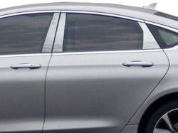 Quality Automotive Accessories - QAA PP55781 6Pc Stainless Steel Pillar Trim for 2015-2017 Chrysler 200 - Image 1