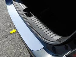 Quality Automotive Accessories - QAA RB16214 1Pc Stainless Steel Rear Bumper Accent for 2016-2020 Honda Civic - Image 1