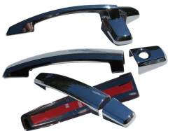 Quality Automotive Accessories - QAA DH54115 2Pc Stainless Steel Door Handle Accent for Chevrolet Corvette C7 - Image 1