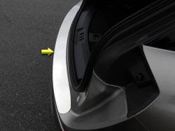 Quality Automotive Accessories - QAA RB60610 1Pc Stainless Steel Rear Bumper Trim for 2020-2025 Lincoln Corsair - Image 1