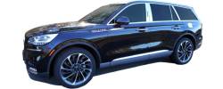 Quality Automotive Accessories - QAA RB60620 1Pc Stainless Steel Rear Bumper Trim for 2020-2025 Lincoln Aviator - Image 2