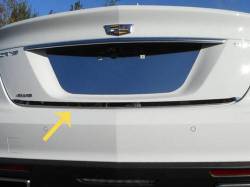 Quality Automotive Accessories - QAA RD60235 1Pc Stainless Steel Rear Bumper Accent for 2020-2025 Cadillac CT5 - Image 1