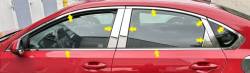 Quality Automotive Accessories - QAA WP18141 8Pc Stainless Steel Window Trim for 2018-2023 Toyota C-HR - Image 4