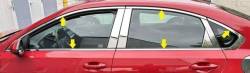 Quality Automotive Accessories - QAA WP18142 4Pc Stainless Steel Window Trim for 2018-2023 Toyota C-HR - Image 4