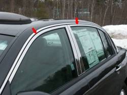 Quality Automotive Accessories - QAA WP19810 18Pc Stainless Steel Window Trim for 2019-2024 Kia Forte - Image 3