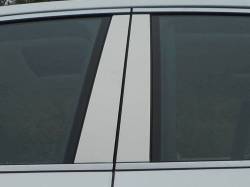 Quality Automotive Accessories - QAA PP18100 4Pc Stainless Steel Pillar Trim for 18-25 Lexus LS500 - Image 1