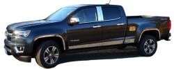 Quality Automotive Accessories - QAA RW54181 2Pc Stainless Rear Window Set for 2014-2018 Chevrolet Silverado - Image 1