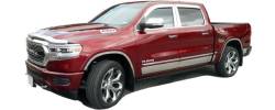 Quality Automotive Accessories - QAA RW59660 2Pc Stainless Steel Rear Window Set for 2019-2023 Lincoln Nautilus - Image 3