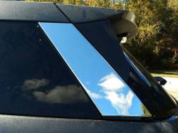 Quality Automotive Accessories - QAA RW60210 2Pc Stainless Steel Rear Window Set for 2020-2025 Cadillac XT6 - Image 2