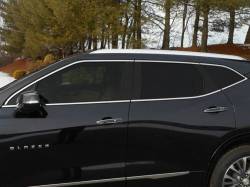 Quality Automotive Accessories - QAA WP57681 4Pc Stainless Steel Window Trim for 2017-2020 Lincoln Continental - Image 2