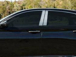 Quality Automotive Accessories - QAA PP18281 4Pc Stainless Steel Pillar Trim for 2018-2022 Honda Accord - Image 1