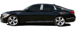 Quality Automotive Accessories - QAA PP18281 4Pc Stainless Steel Pillar Trim for 2018-2022 Honda Accord - Image 2