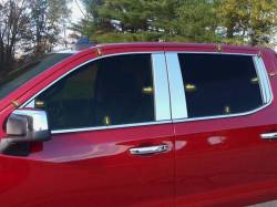 Quality Automotive Accessories - QAA WP59140 18Pc Stainless Steel Window Trim for 2019-2025 Chevrolet Blazer - Image 4