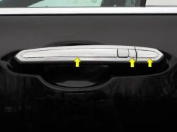 Quality Automotive Accessories - QAA DH60210 12Pc Stainless Door Handle Accent for 2020-2025 Cadillac XT6 - Image 1
