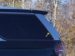 Quality Automotive Accessories - QAA RW60620 2Pc Stainless Steel Rear Window Set for 2020-2025 Lincoln Aviator - Image 3