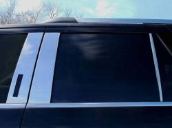 Quality Automotive Accessories - QAA PP58384 6Pc Stainless Steel Pillar Trim for 2018-2024 Lincoln Navigator - Image 1