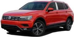 Quality Automotive Accessories - QAA PP18650 4Pc Stainless Steel Pillar Trim for 2018-2024 Volkswagen Tiguan - Image 2