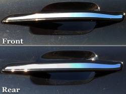 Quality Automotive Accessories - QAA DH60620 4Pc Stainless Door Handle Accent for 2020-2025 Lincoln Aviator - Image 1