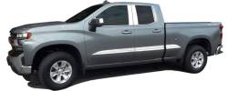 Quality Automotive Accessories - QAA WP59175 22Pc Stainless Steel Window Trim for 2019-2025 Chevy Silverado - Image 1
