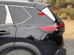 Quality Automotive Accessories - QAA RW70830 4Pc Stainless Steel Rear Hatch Window Set for 2020-2022 Kia Soul - Image 1